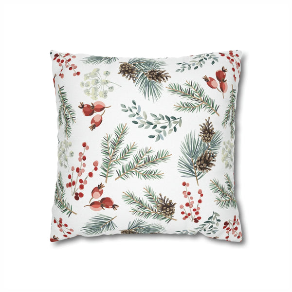 winter throw pillows from Blue Water Songs - white color