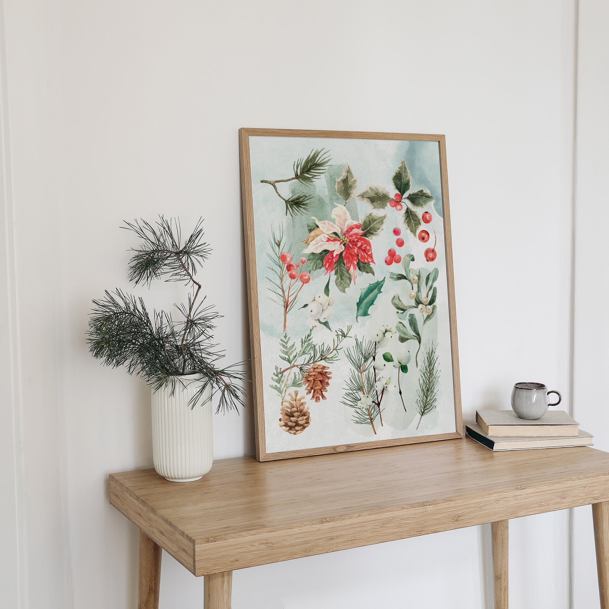 Botanical Winter Print - DIGITAL DOWNLOAD | winter22_50