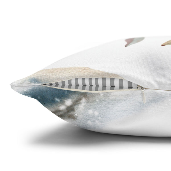 Watercolor Winter Landscape PILLOW & COVER | WINTER24PLW02