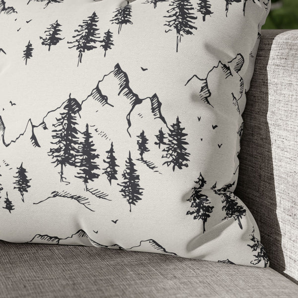 Minimalist Winter Tree Pillow & Cover | WINTER23PL34