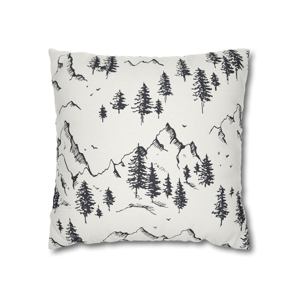 Minimalist Winter Tree Pillow & Cover | WINTER23PL34