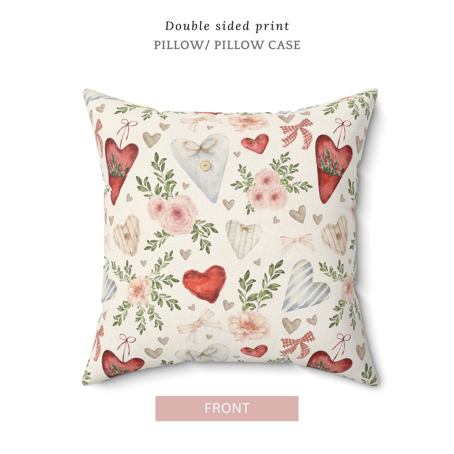 Valentine Pillow Cover, Red heart pillow, Valentine Pillows, Heart Pillow, Love Pillow, Heart Throw Pillow, Valentine Home Decor