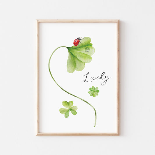 Lucky Art Print, DIGITAL DOWNLOAD | SPRING23POR26