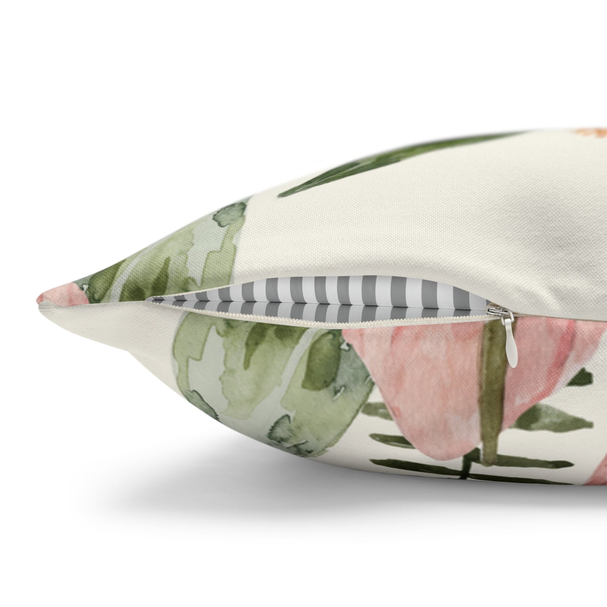 Watercolor Tropical Floral PILLOW & COVER - Summer Coastal Hawaiian